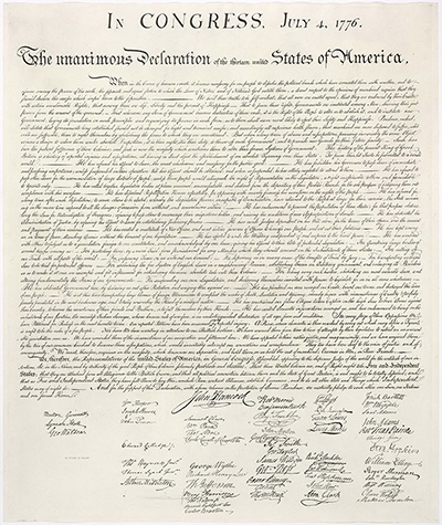 Declaration of Independance