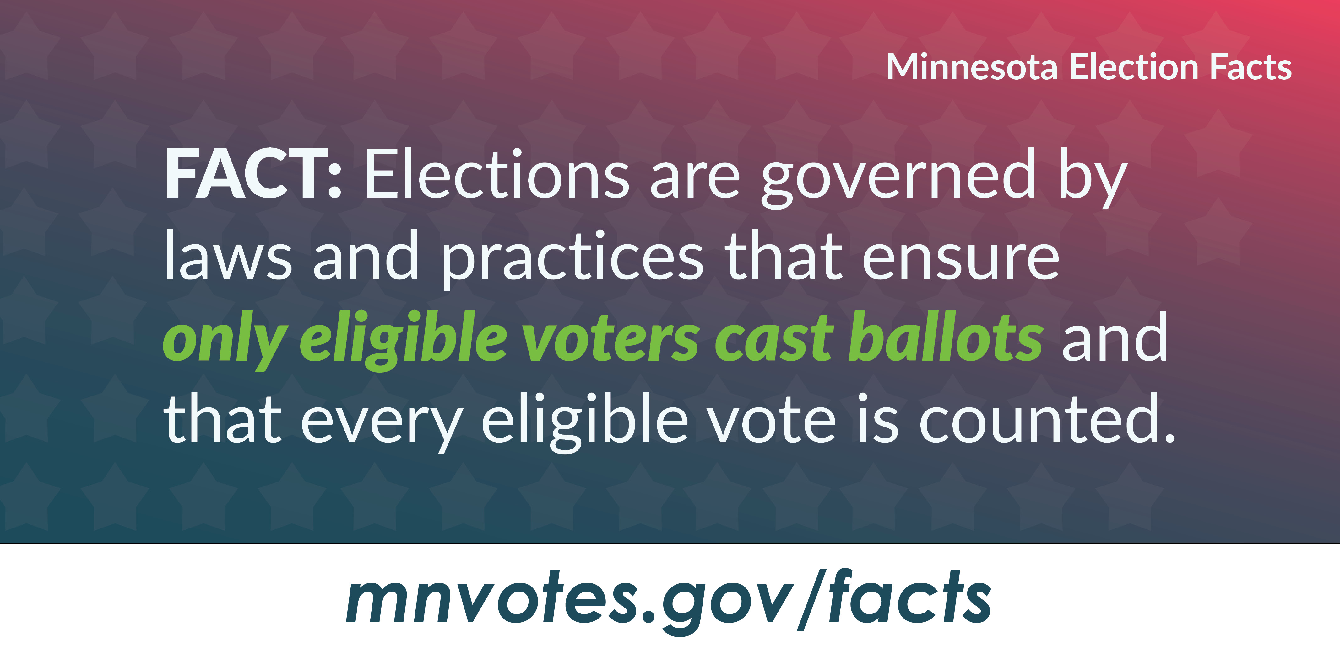 Minnesota Secretary Of State Minnesota Elections Facts