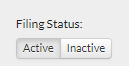 Filing Status Toggle